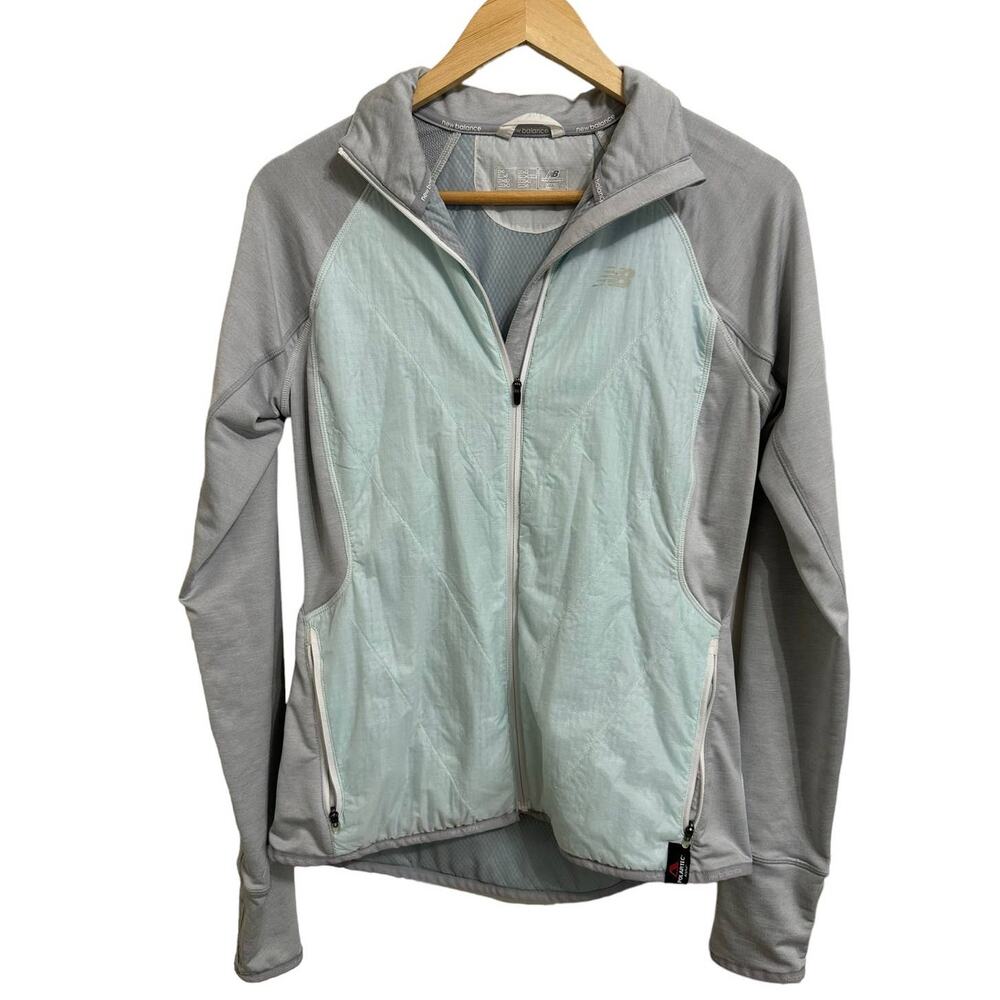New Balance women's aqua‎ windbreaker jacket Small